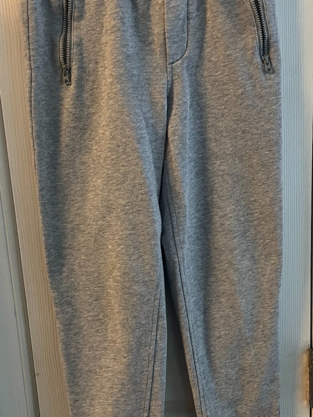 Janie and Jack Boys/Girls Gray Sweatpants Size 8